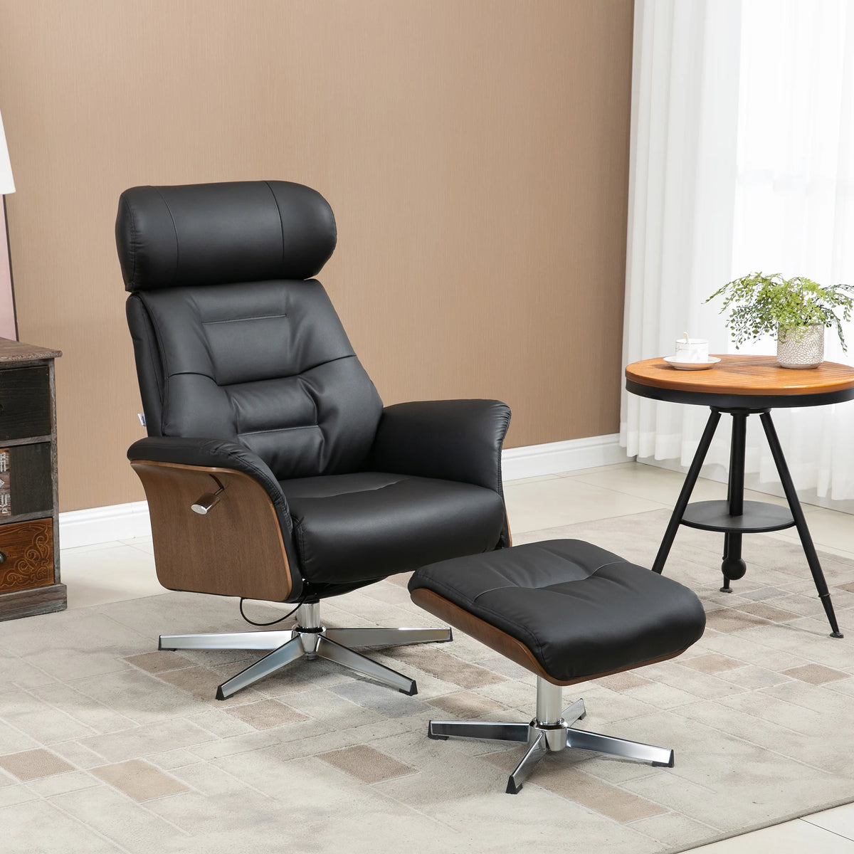 Fauteuil Relax Inclinable avec Têtière Réglable – vue détaillée 1